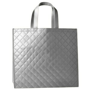 Marshalls Metallic Silver Reusable Shopping Bag